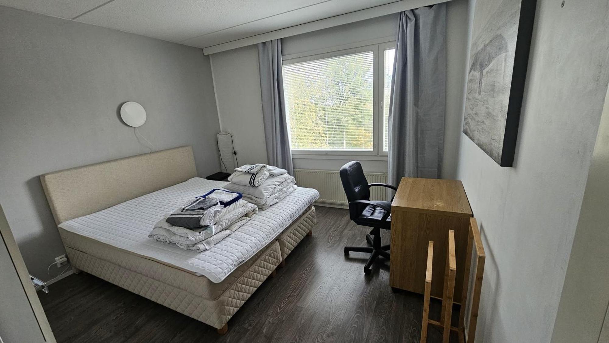 Tilava Kaksio, Saunalla Ja Saehkoeauton Latauksella. Tampere Kültér fotó